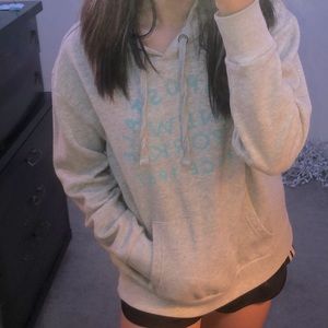 grey aeropostale hoodie